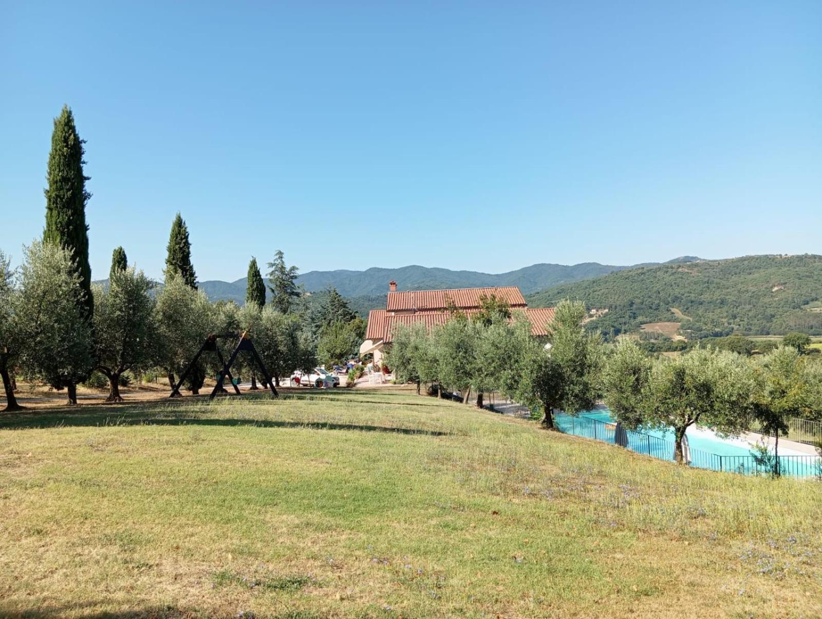 Agriturismo Val Della Pieve 安吉亚里 外观 照片