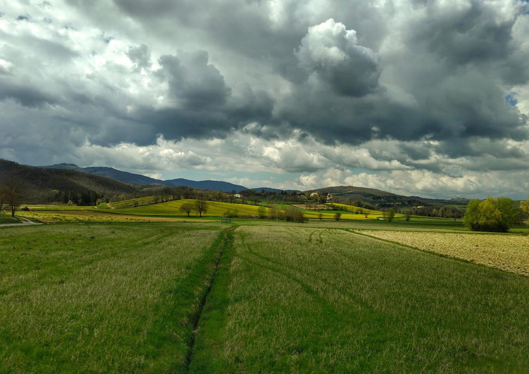 Agriturismo Val Della Pieve 安吉亚里 外观 照片
